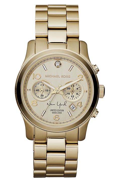 michael kors limited edition watch diamond|Michael Kors diamond watch men's.